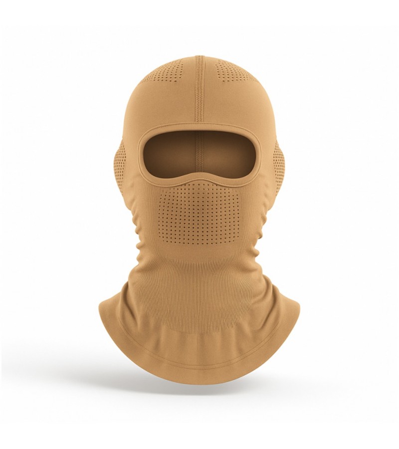 Headwear Unisex  Pro Active Balaclava – Nefes Alabilir Performans Yüz Maskesi (Bej)
