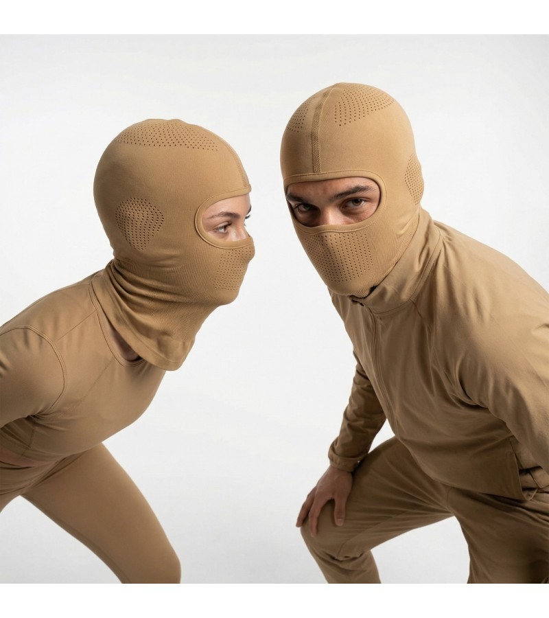Headwear Unisex  Pro Active Balaclava – Nefes Alabilir Performans Yüz Maskesi (Bej)