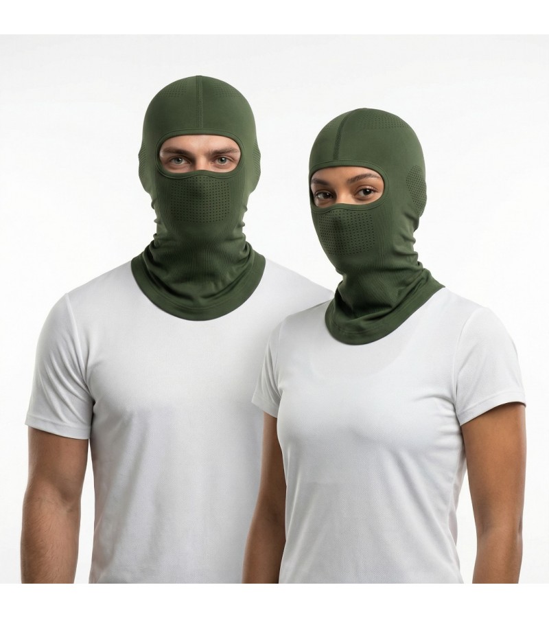 Headwear Unisex Pro Active Balaclava – Nefes Alabilir Performans Yüz Maskesi (Siyah)