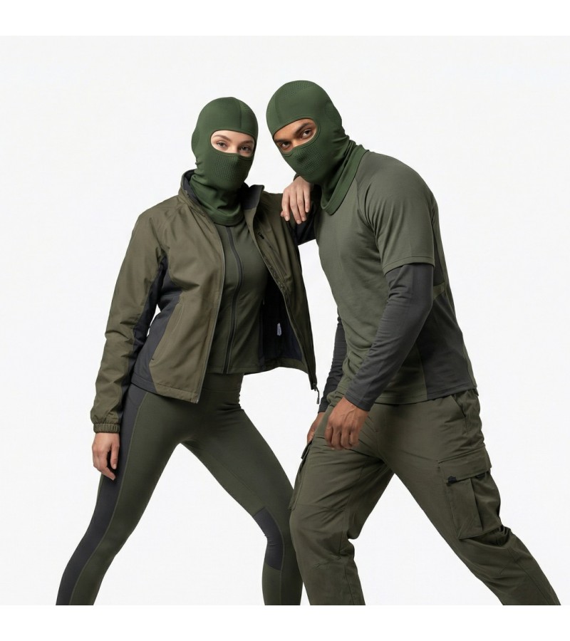 Headwear Unisex Pro Active Balaclava – Nefes Alabilir Performans Yüz Maskesi (Siyah)