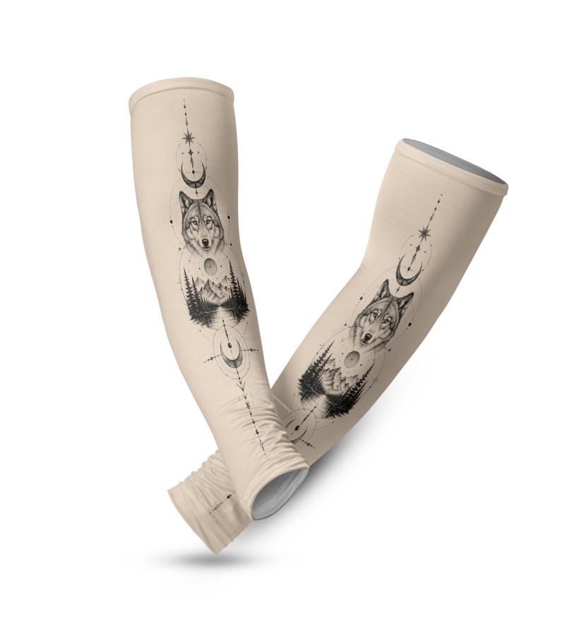 Lone Wolf Harmony™ Tactical Arm Sleeve Baskılı Kol Çorabı – 1 Düzine (12 Çift / Sağ & Sol Kol)