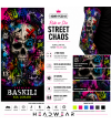 Ride Or Die Street Chaos Tactical Arm Sleeve Baskılı Kol Çorabı – 1 Düzine (12 Çift / Sağ & Sol Kol)