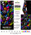 Street Rebellion Urban Chaos Tactical Arm Sleeve Baskılı Kol Çorabı – 1 Düzine (12 Çift / Sağ & Sol Kol)
