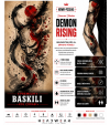 Samurai Shadow Demon Rising Tactical Arm Sleeve Baskılı Kol Çorabı – 1 Düzine (12 Çift / Sağ & Sol Kol)