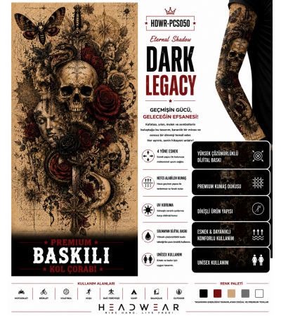 Eternal Shadow Dark Legacy Tactical Arm Sleeve Baskılı Kol Çorabı – 1 Düzine (12 Çift / Sağ & Sol Kol) Eternal Shadow Dark Legacy Tactical Arm Sleeve Baskılı Kol Çorabı – 1 Düzine (12 Çift / Sağ & Sol Kol)