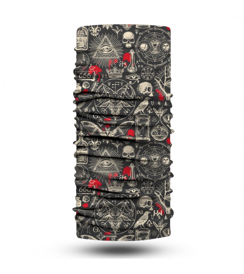 Pro Series Unisex Neck Gaiter Bandana Boyunluk – Ultra Hafif, Nefes Alabilir Outdoor & Motosiklet Koruma (6’lı Paket) HDWR010