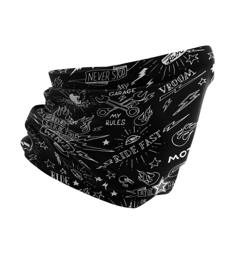 Pro Series Unisex Neck Gaiter Bandana Boyunluk – Ultra Hafif, Nefes Alabilir Outdoor & Motosiklet Koruma (6’lı Paket) HDWR011