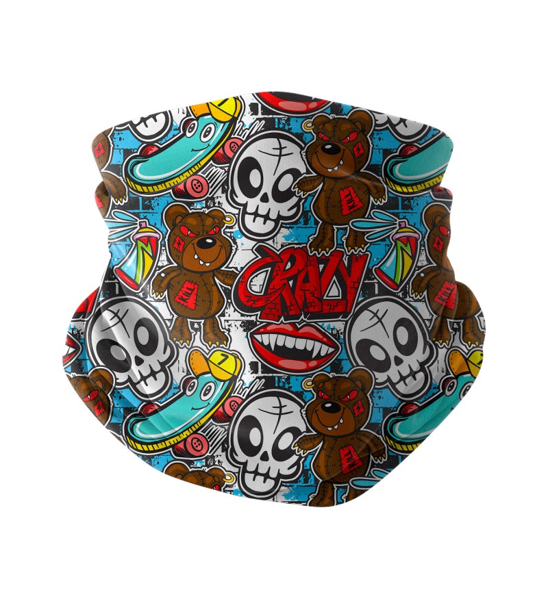 Pro Series Unisex Neck Gaiter Bandana Boyunluk – Ultra Hafif, Nefes Alabilir Outdoor & Motosiklet Koruma (6’lı Paket) HDWR178