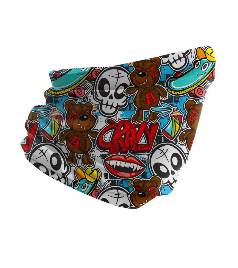 Pro Series Unisex Neck Gaiter Bandana Boyunluk – Ultra Hafif, Nefes Alabilir Outdoor & Motosiklet Koruma (6’lı Paket) HDWR178