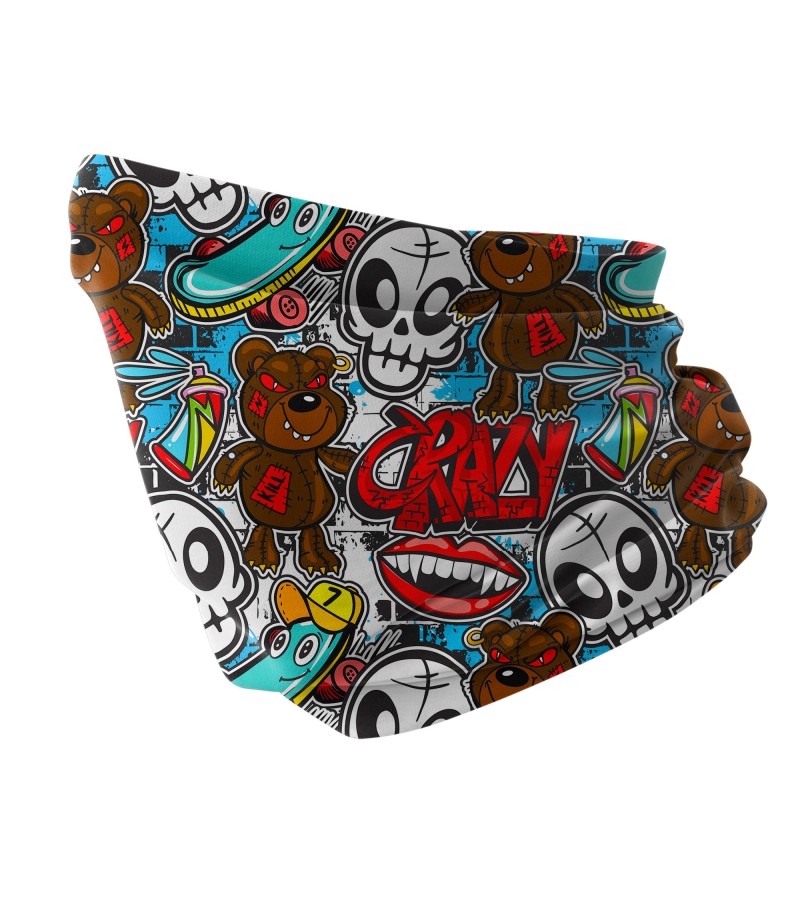 Pro Series Unisex Neck Gaiter Bandana Boyunluk – Ultra Hafif, Nefes Alabilir Outdoor & Motosiklet Koruma (6’lı Paket) HDWR178