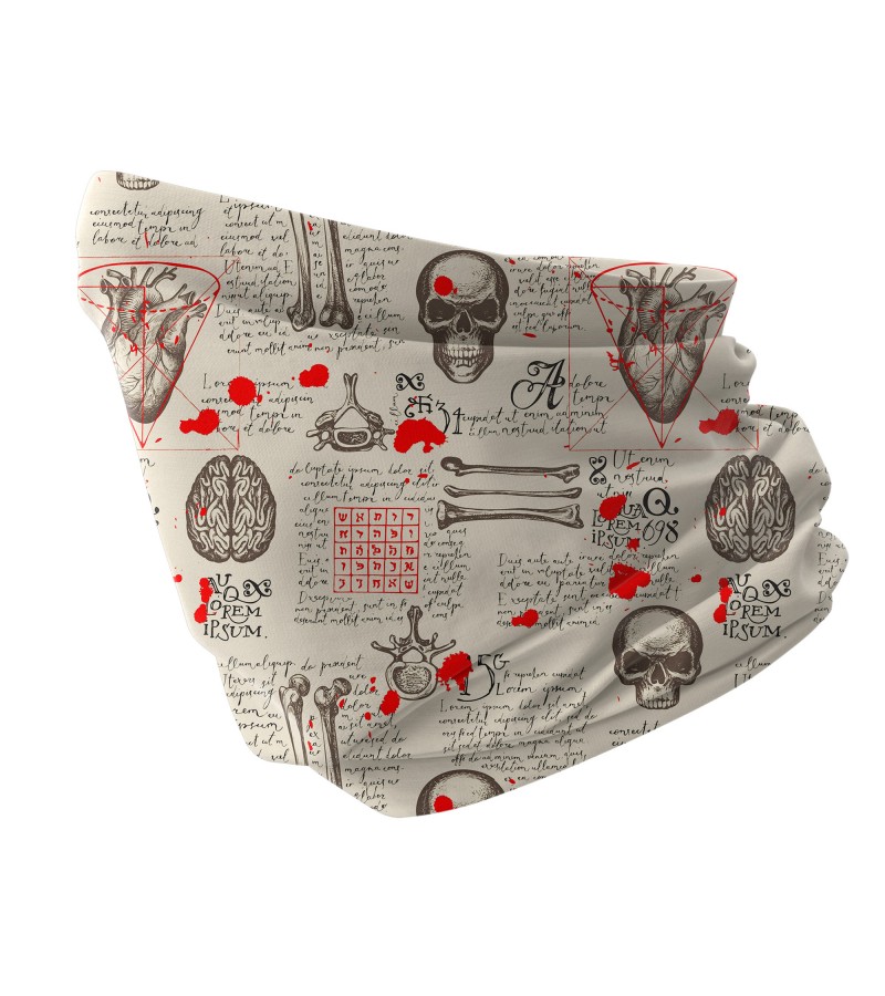 Pro Series Unisex Neck Gaiter Bandana Boyunluk – Ultra Hafif, Nefes Alabilir Outdoor & Motosiklet Koruma (6’lı Paket) HDWR184
