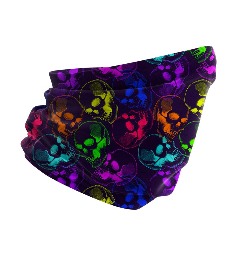 Pro Series Unisex Neck Gaiter Bandana Boyunluk – Ultra Hafif, Nefes Alabilir Outdoor & Motosiklet Koruma (6’lı Paket) HDWR193