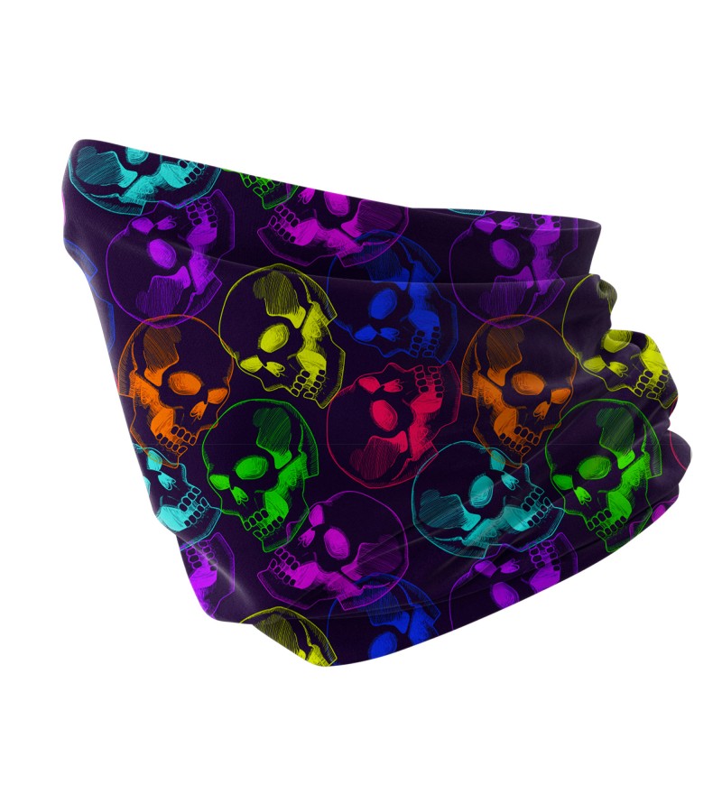 Pro Series Unisex Neck Gaiter Bandana Boyunluk – Ultra Hafif, Nefes Alabilir Outdoor & Motosiklet Koruma (6’lı Paket) HDWR193