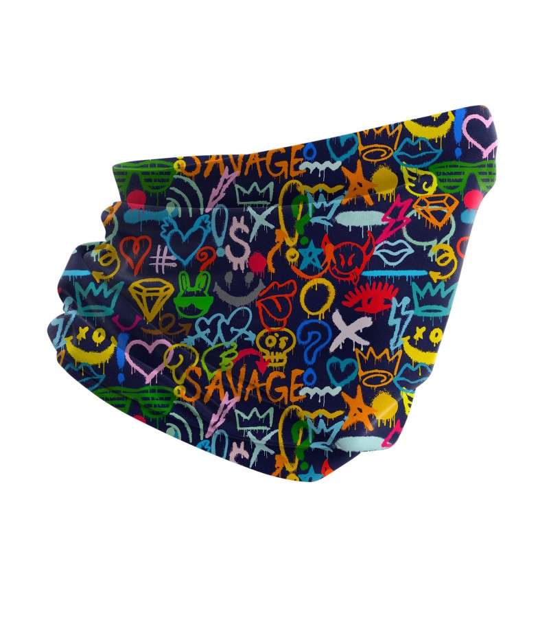 Pro Series Unisex Neck Gaiter Bandana Boyunluk – Ultra Hafif, Nefes Alabilir Outdoor & Motosiklet Koruma (6’lı Paket) HDWR201