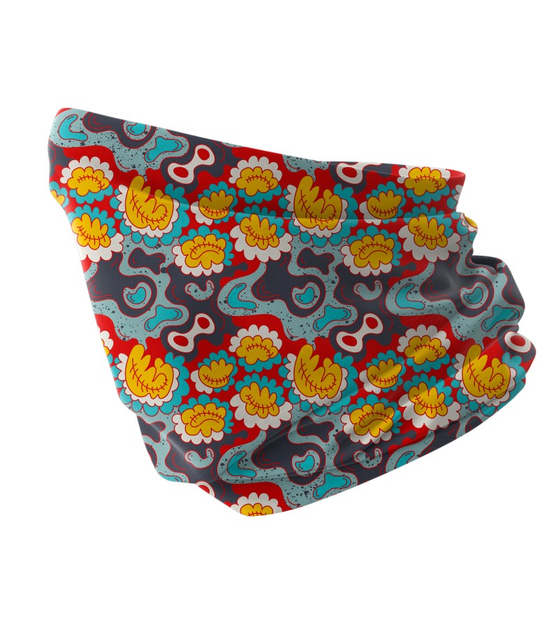 Pro Series Unisex Neck Gaiter Bandana Boyunluk – Ultra Hafif, Nefes Alabilir Outdoor & Motosiklet Koruma (6’lı Paket) HDWR226