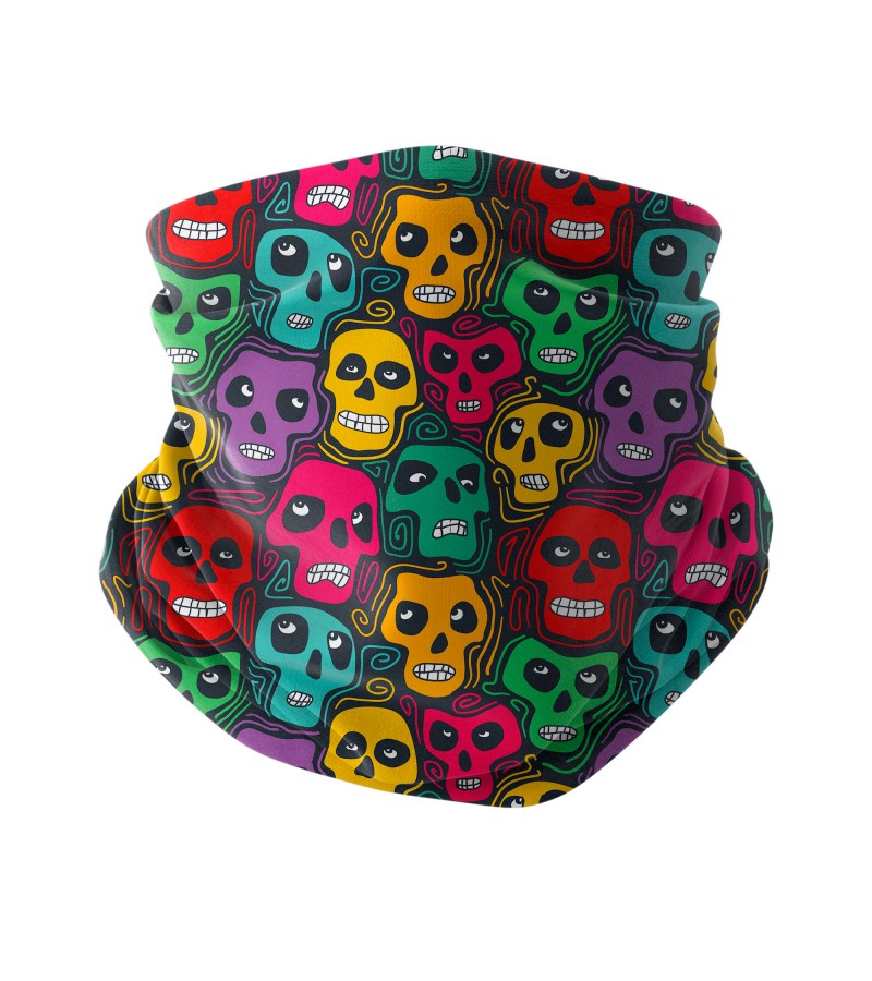 Pro Series Unisex Neck Gaiter Bandana Boyunluk – Ultra Hafif, Nefes Alabilir Outdoor & Motosiklet Koruma (6’lı Paket) HDWR255