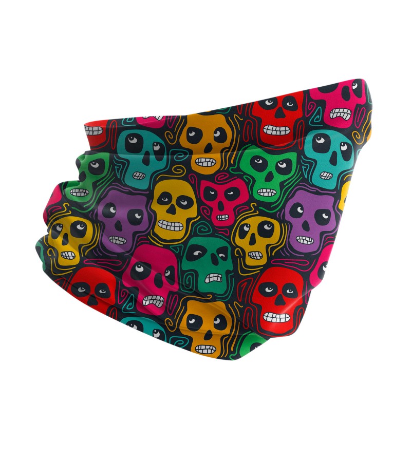 Pro Series Unisex Neck Gaiter Bandana Boyunluk – Ultra Hafif, Nefes Alabilir Outdoor & Motosiklet Koruma (6’lı Paket) HDWR255