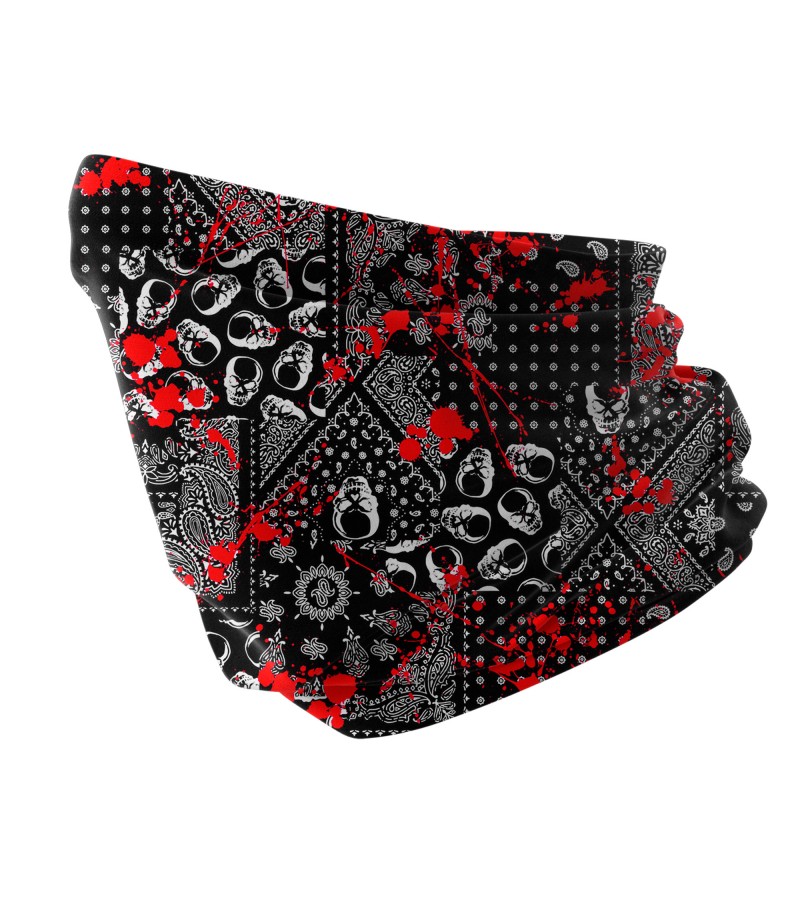 Pro Series Unisex Neck Gaiter Bandana Boyunluk – Ultra Hafif, Nefes Alabilir Outdoor & Motosiklet Koruma (6’lı Paket) HDWR269