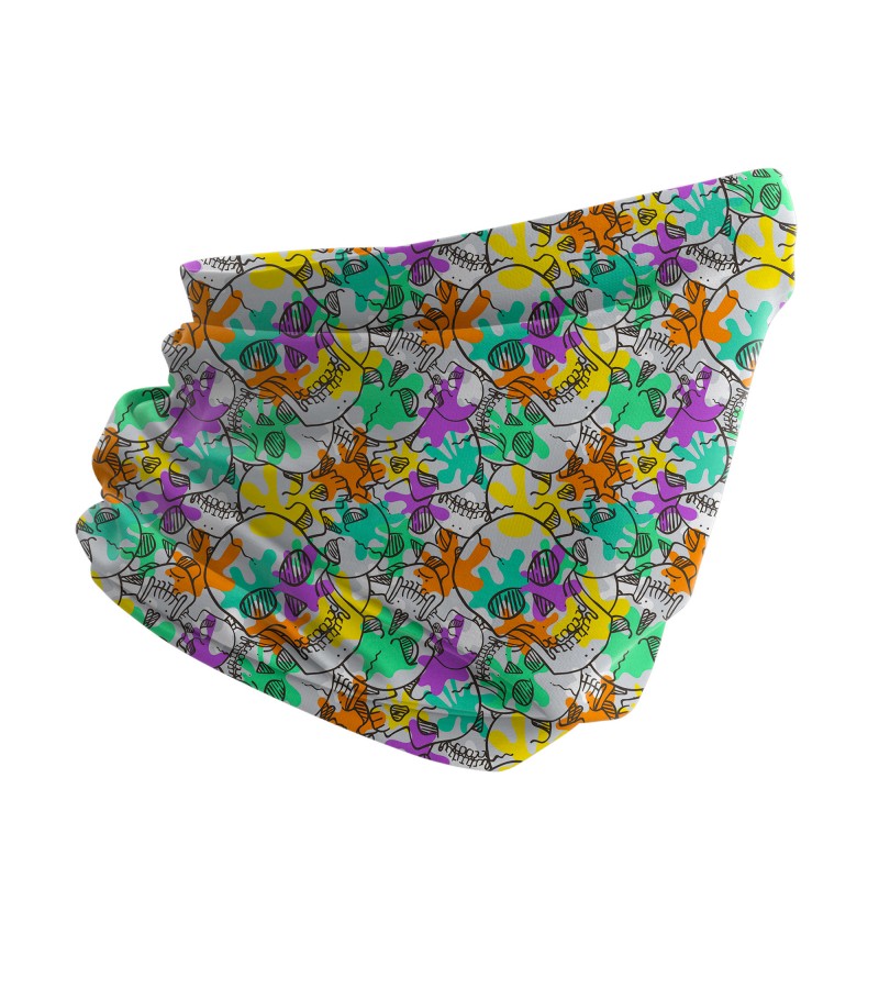 Pro Series Unisex Neck Gaiter Bandana Boyunluk – Ultra Hafif, Nefes Alabilir Outdoor & Motosiklet Koruma (6’lı Paket) HDWR271