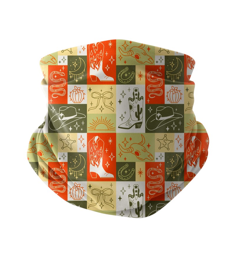 Pro Series Unisex Neck Gaiter Bandana Boyunluk – Ultra Hafif, Nefes Alabilir Outdoor & Motosiklet Koruma (6’lı Paket) HDWR279