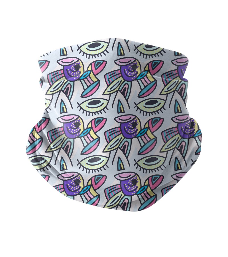 Pro Series Unisex Neck Gaiter Bandana Boyunluk – Ultra Hafif, Nefes Alabilir Outdoor & Motosiklet Koruma (6’lı Paket) HDWR295