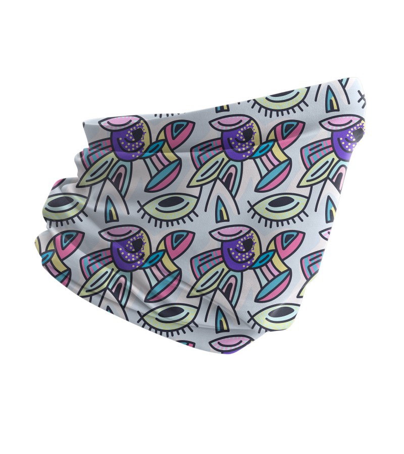 Pro Series Unisex Neck Gaiter Bandana Boyunluk – Ultra Hafif, Nefes Alabilir Outdoor & Motosiklet Koruma (6’lı Paket) HDWR295