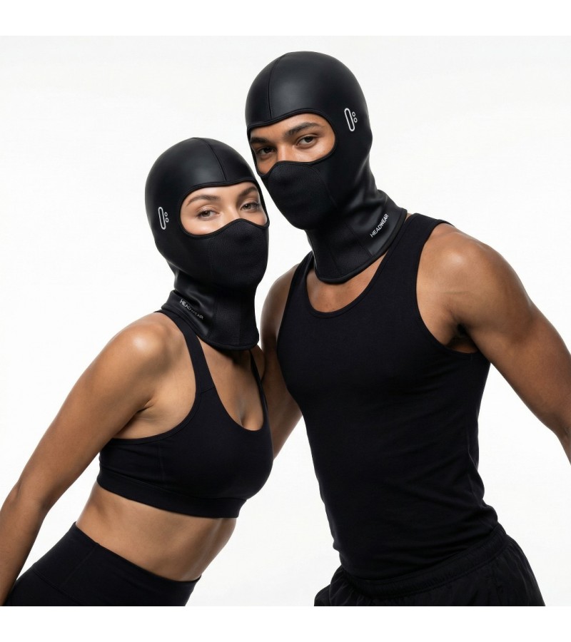 Headwear Premium Cool Touch Siyah Balaklava Headwear Premium Cool Touch Siyah Balaklava