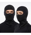 Headwear Unisex Pro Active Balaclava – Nefes Alabilir Performans Yüz Maskesi (Siyah) 10 ADET