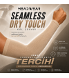 Dikişsiz Spor Kol Çorabı – Bej | Dry Touch Performance Series 10 Çift