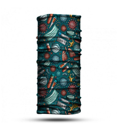 Performance Unisex Bandana & Boyunluk – Outdoor ve Motosiklet İçin Nefes Alabilir Koruma 6 Adet BDK105