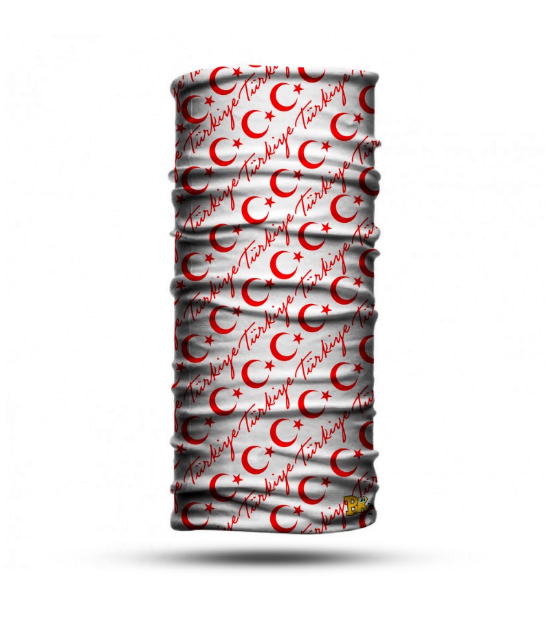 BDK Unisex Atatürk İmzalı Headwear Bandana BDK274