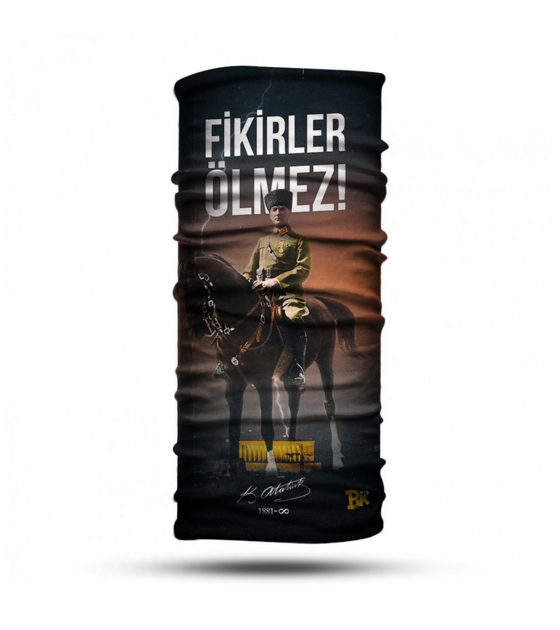 BDK Unisex Atatürk Figürlü Günlük Kullanıma Uygun Headwear BDK278