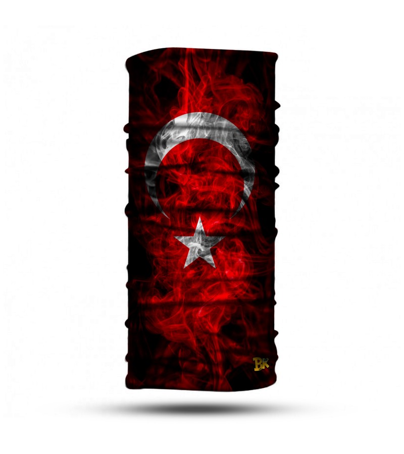 BDK Unisex Türkiye Sevdalılarına Özel Desenli Headwear BDK362 BDK Unisex Türkiye Sevdalılarına Özel Desenli Headwear BDK362