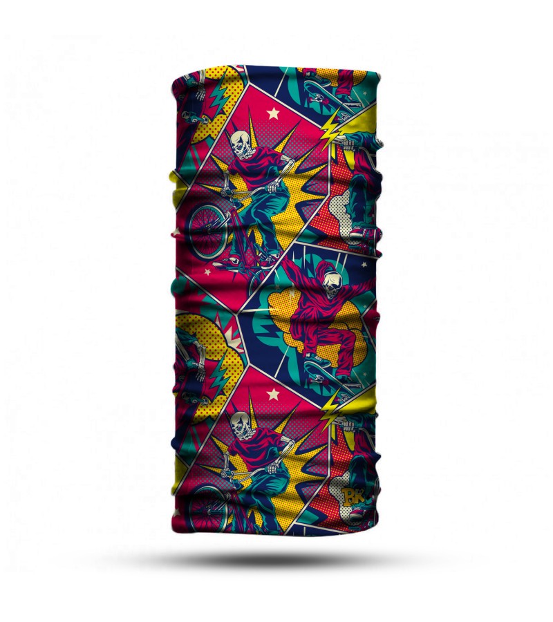 Performance Unisex Bandana & Boyunluk – Outdoor ve Motosiklet İçin Nefes Alabilir Koruma 6 Adet  BDK373