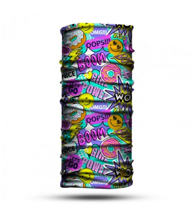 Performance Unisex Bandana & Boyunluk – Outdoor ve Motosiklet İçin Nefes Alabilir Koruma 6 Adet  BDK401