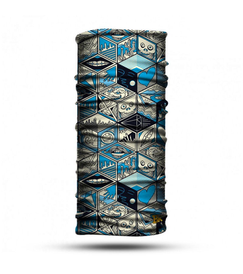 Performance Unisex Bandana & Boyunluk – Outdoor ve Motosiklet İçin Nefes Alabilir Koruma 6 Adet  BDK499
