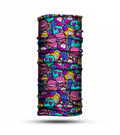 Performance Unisex Bandana & Boyunluk – Outdoor ve Motosiklet İçin Nefes Alabilir Koruma 6 Adet  BDK576
