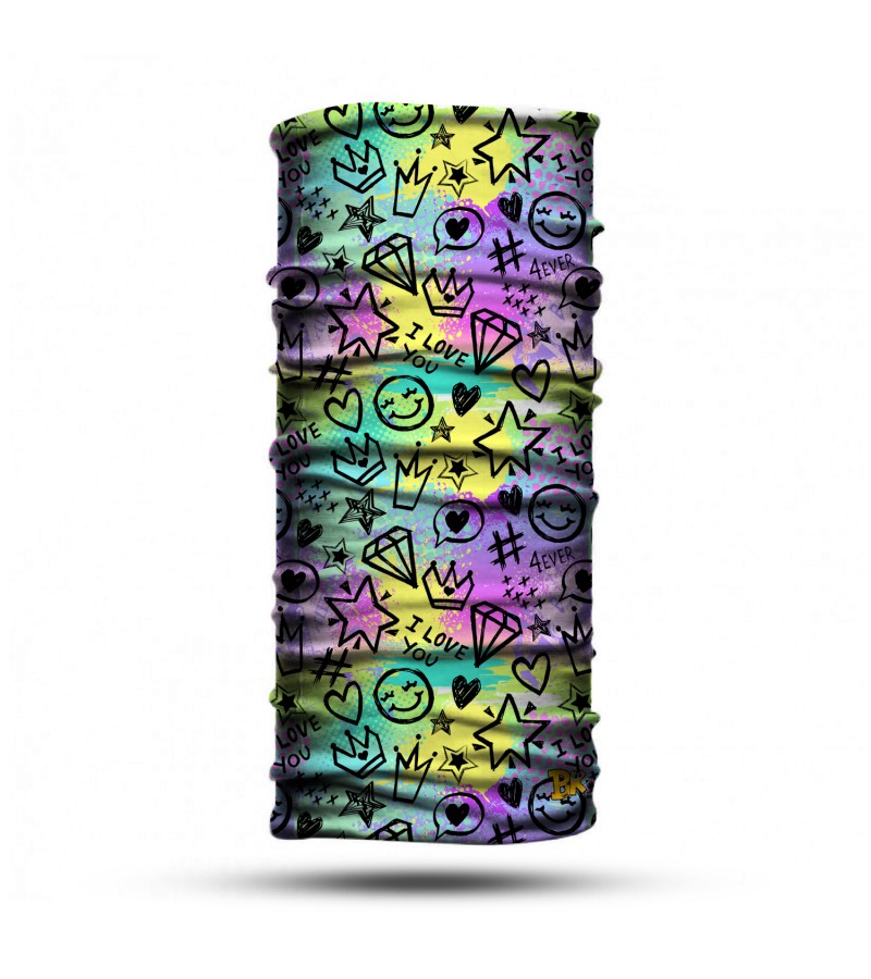 Performance Unisex Bandana & Boyunluk – Outdoor ve Motosiklet İçin Nefes Alabilir Koruma 6 Adet  BDK623