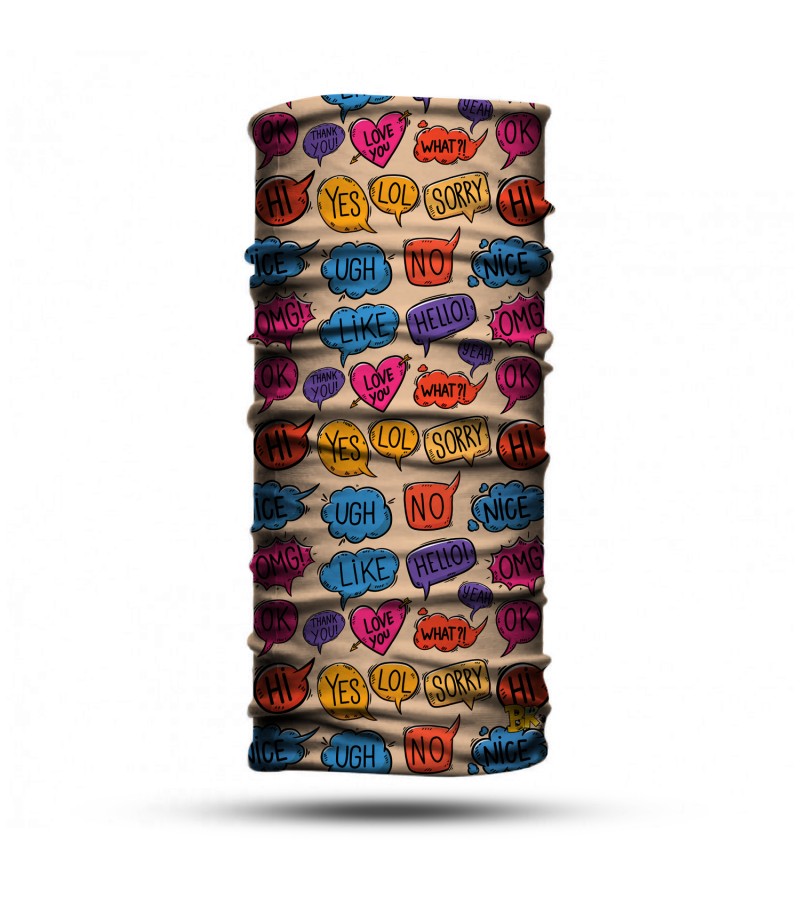 Performance Unisex Bandana & Boyunluk – Outdoor ve Motosiklet İçin Nefes Alabilir Koruma 6 Adet  BDK716