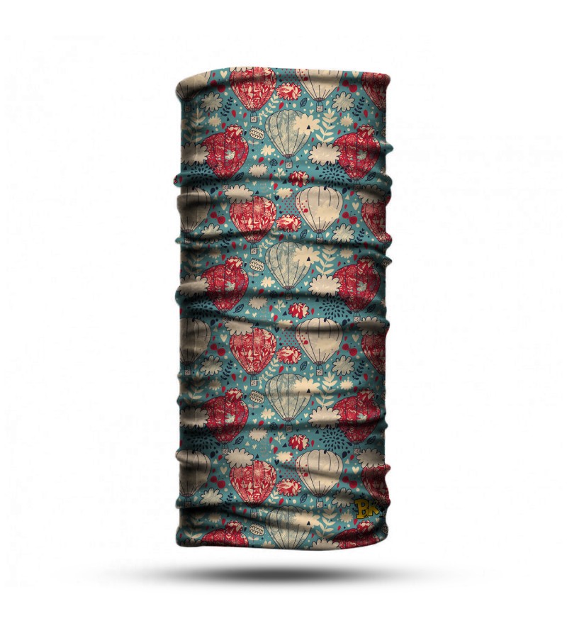 Performance Unisex Bandana & Boyunluk – Outdoor ve Motosiklet İçin Nefes Alabilir Koruma 6 Adet  BDK771