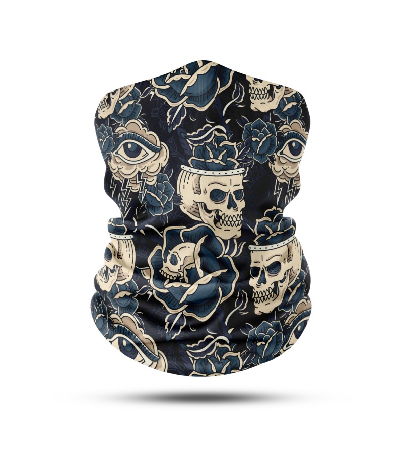 Performance Unisex Bandana & Boyunluk – Outdoor ve Motosiklet İçin Nefes Alabilir Koruma 6 Adet  BDK438
