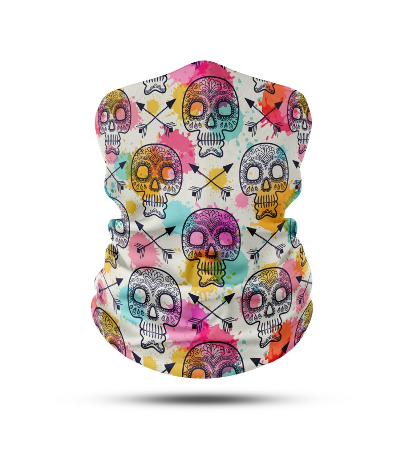 Performance Unisex Bandana & Boyunluk – Outdoor ve Motosiklet İçin Nefes Alabilir Koruma 6 Adet  BDK503