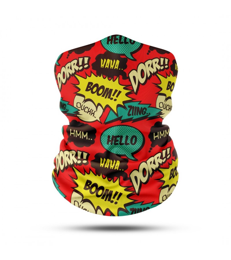Performance Unisex Bandana & Boyunluk – Outdoor ve Motosiklet İçin Nefes Alabilir Koruma 6 Adet BDK323
