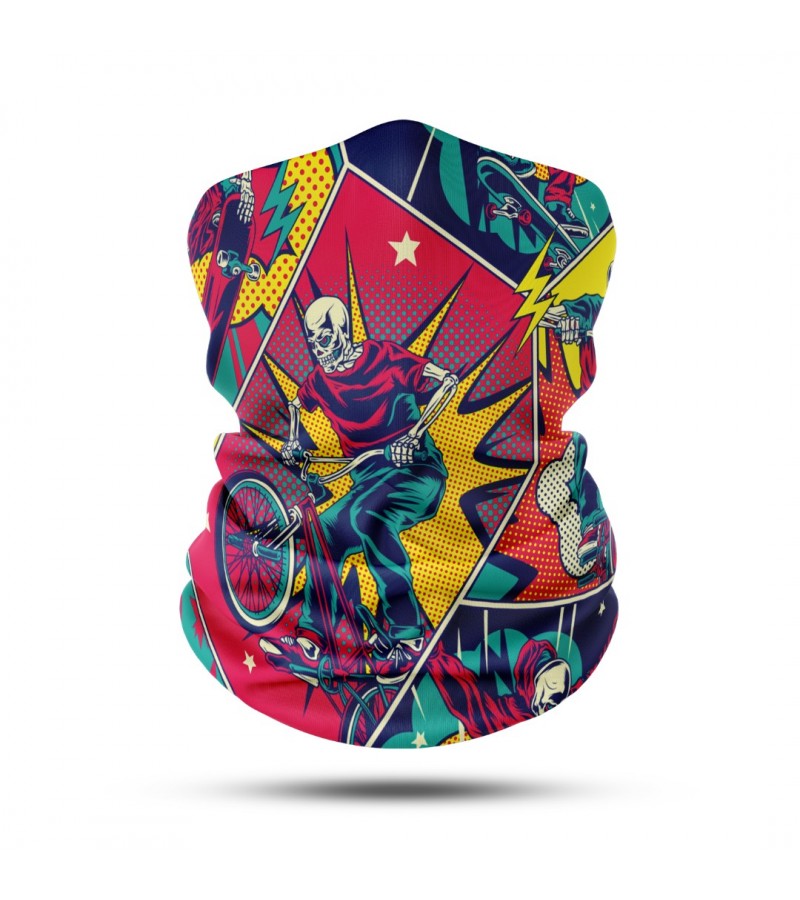 Performance Unisex Bandana & Boyunluk – Outdoor ve Motosiklet İçin Nefes Alabilir Koruma 6 Adet  BDK373