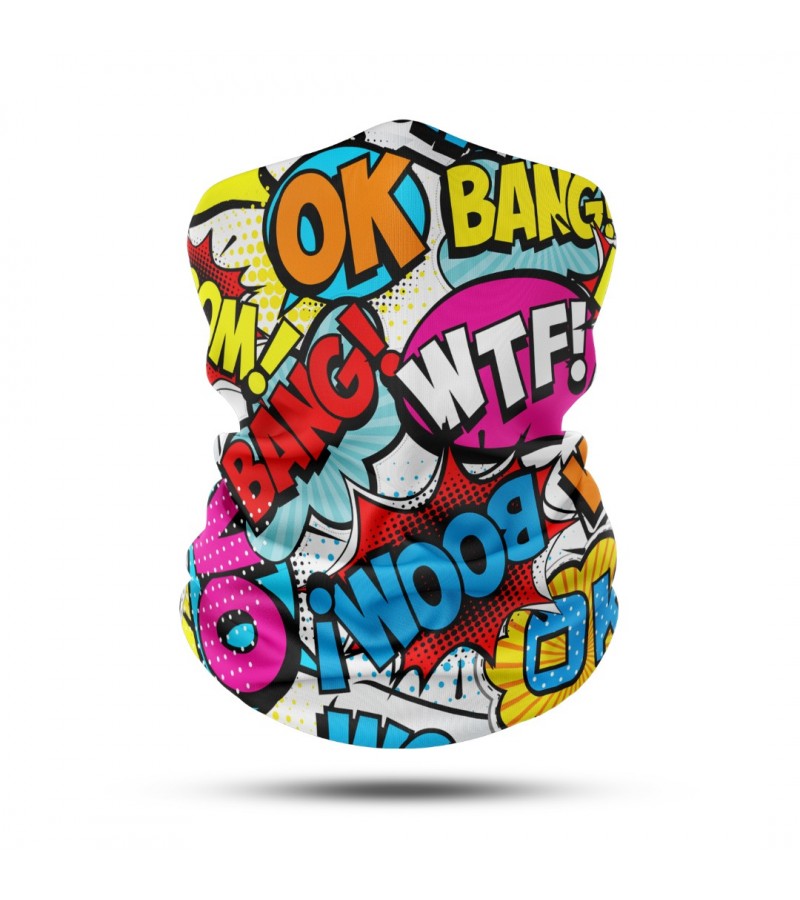 Performance Unisex Bandana & Boyunluk – Outdoor ve Motosiklet İçin Nefes Alabilir Koruma 6 Adet  BDK417