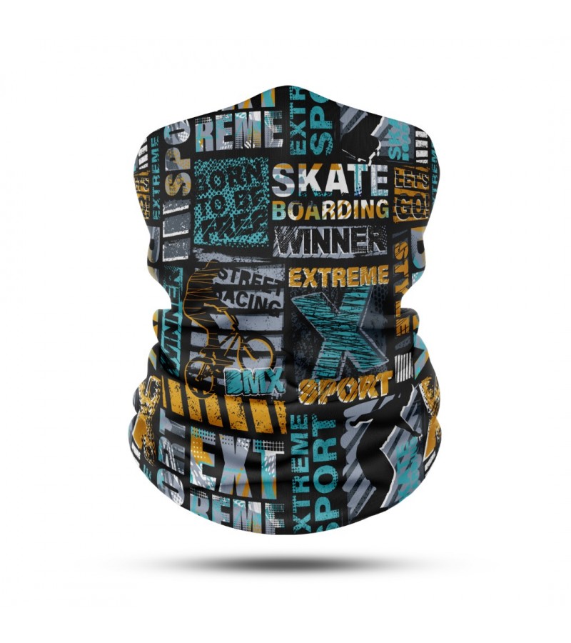 Performance Unisex Bandana & Boyunluk – Outdoor ve Motosiklet İçin Nefes Alabilir Koruma 6 Adet  BDK568