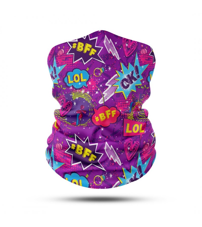 Performance Unisex Bandana & Boyunluk – Outdoor ve Motosiklet İçin Nefes Alabilir Koruma 6 Adet  BDK603