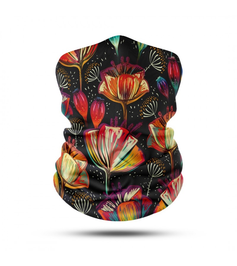 Performance Unisex Bandana & Boyunluk – Outdoor ve Motosiklet İçin Nefes Alabilir Koruma 6 Adet  BDK624