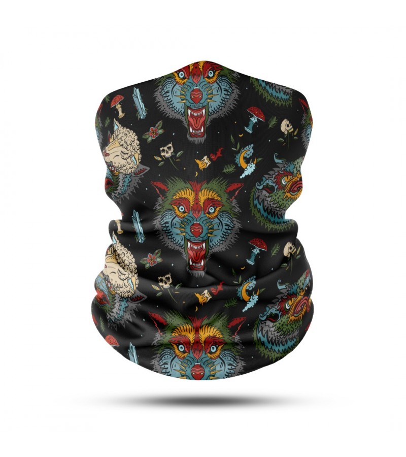 Performance Unisex Bandana & Boyunluk – Outdoor ve Motosiklet İçin Nefes Alabilir Koruma 6 Adet  BDK692