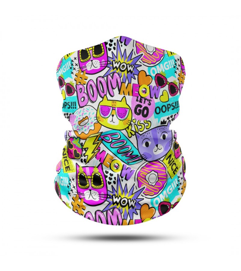 Performance Unisex Bandana & Boyunluk – Outdoor ve Motosiklet İçin Nefes Alabilir Koruma 6 Adet  BDK720